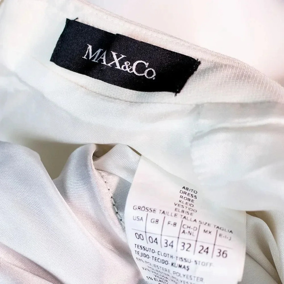 Max & Co Layered Scalloped Dress 00 - Picture 3 of 3